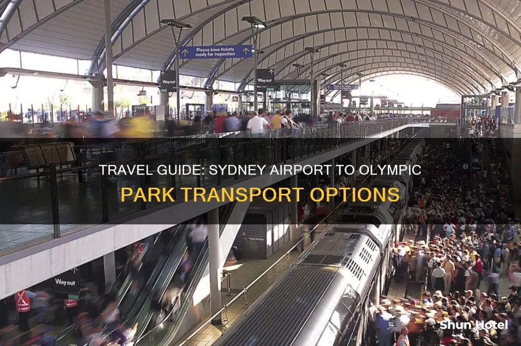 how to get to sydney olympic park from airport