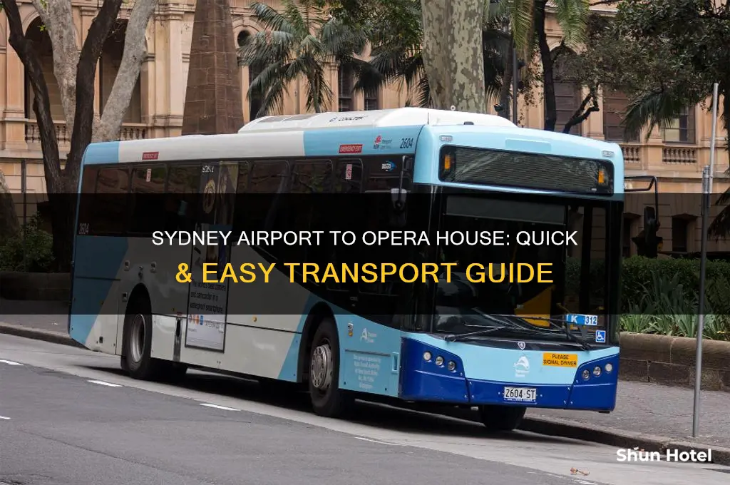 how to get to sydney opera house from airport