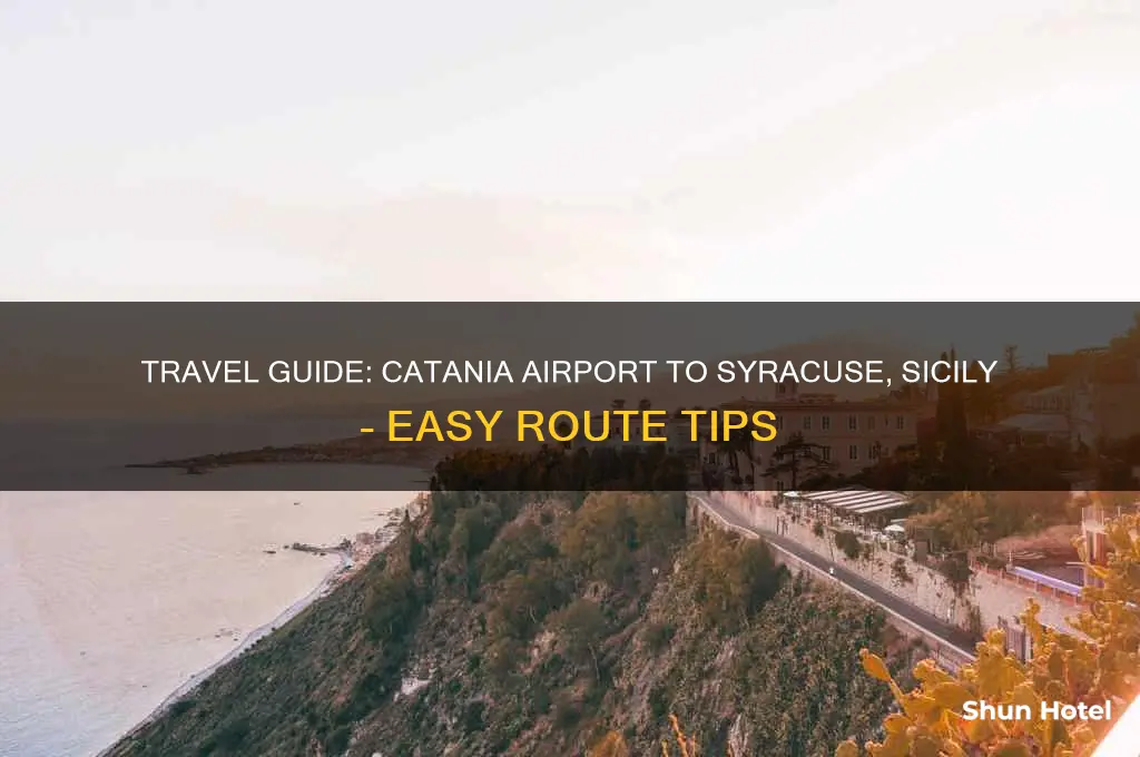 how to get to syracuse from catania airport