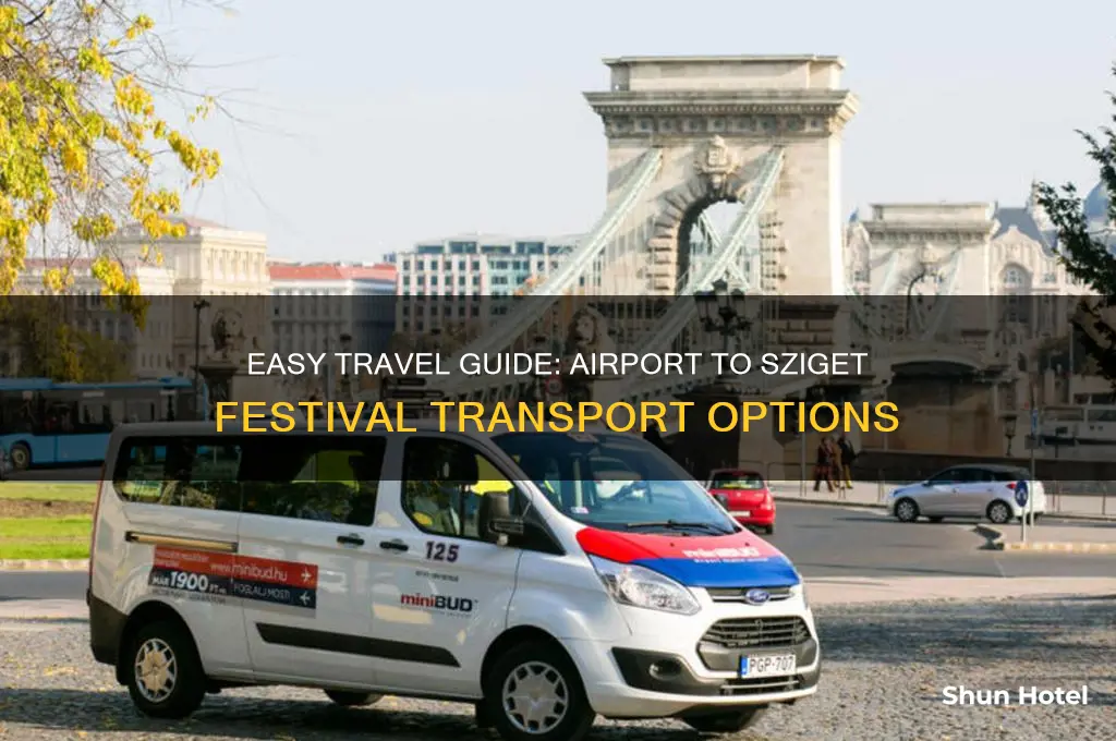 how to get to sziget from airport