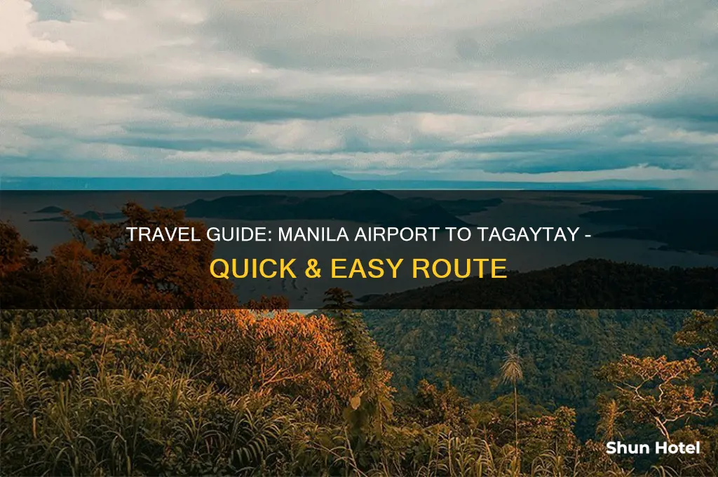 how to get to tagaytay from manila airport