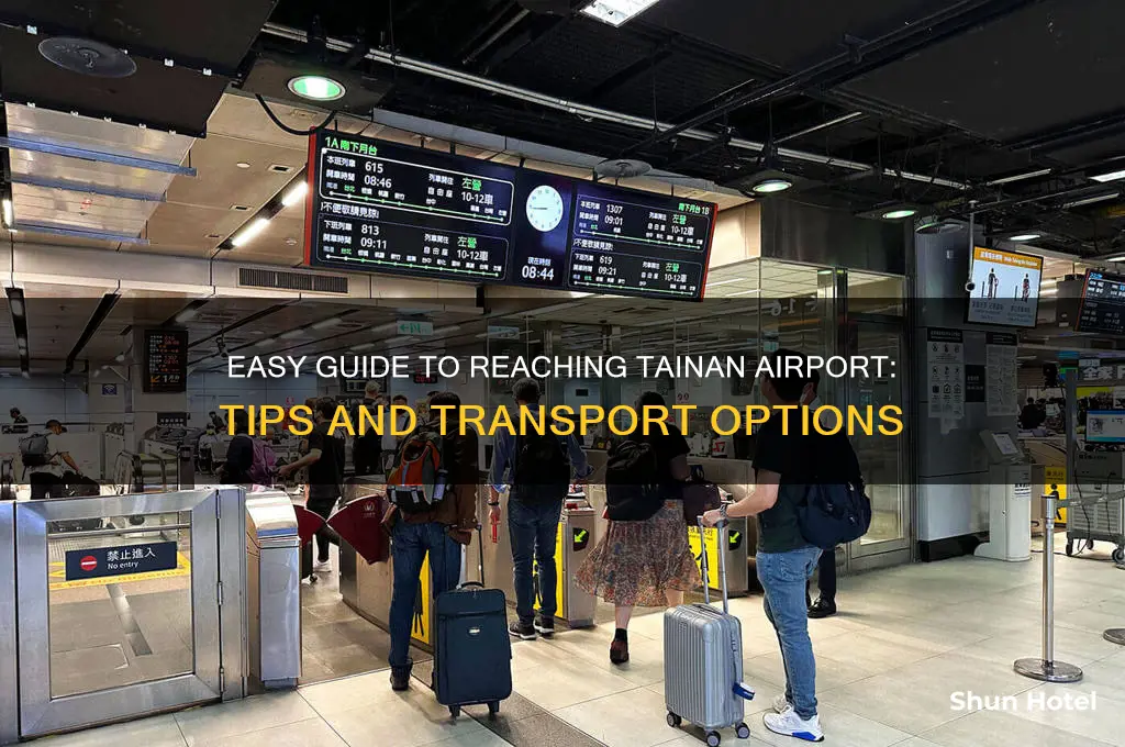 how to get to tainan airport