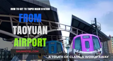 Traveling to Taipei Main Station: Easy Guide from Taoyuan Airport