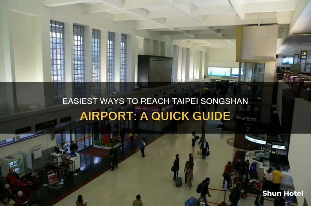 how to get to taipei songshan airport