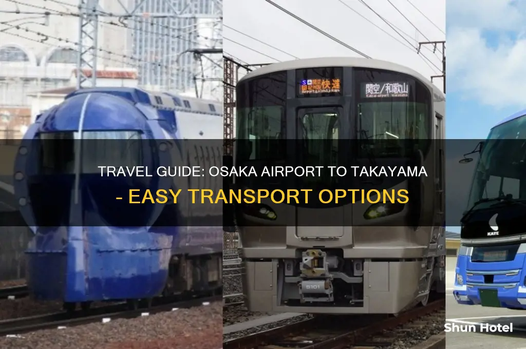 how to get to takayama from osaka airport