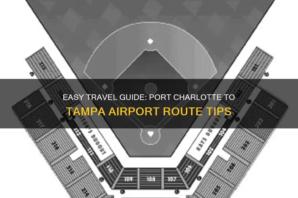 how to get to tampa airport from port charlotte