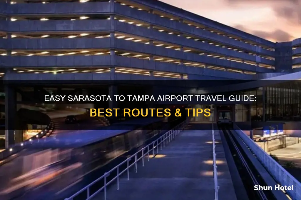 how to get to tampa airport from sarasota