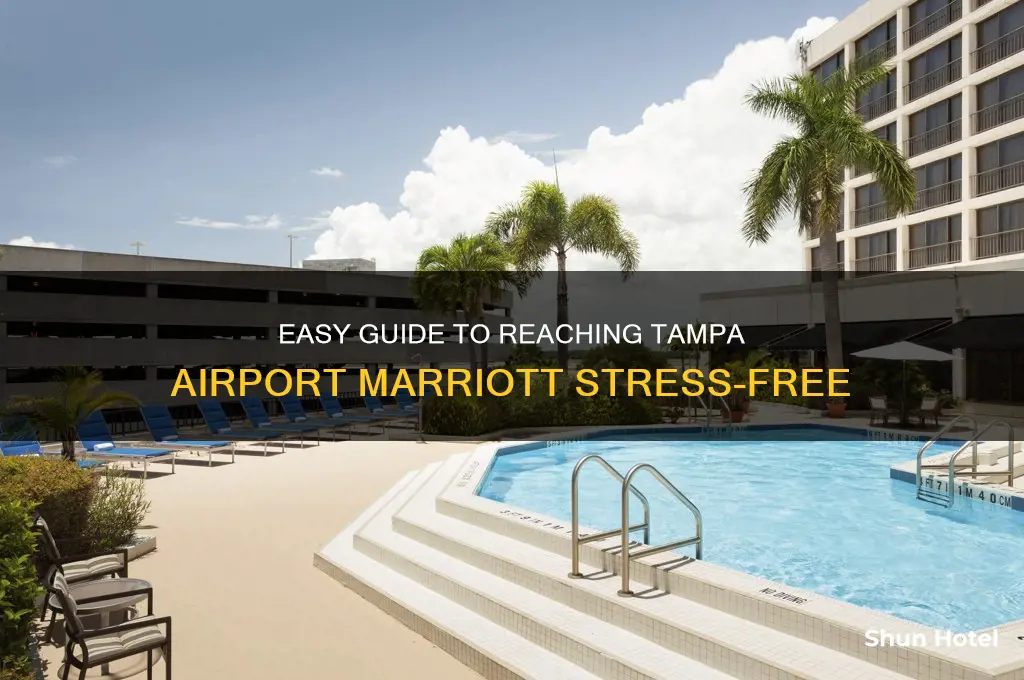 how to get to tampa airport marriott