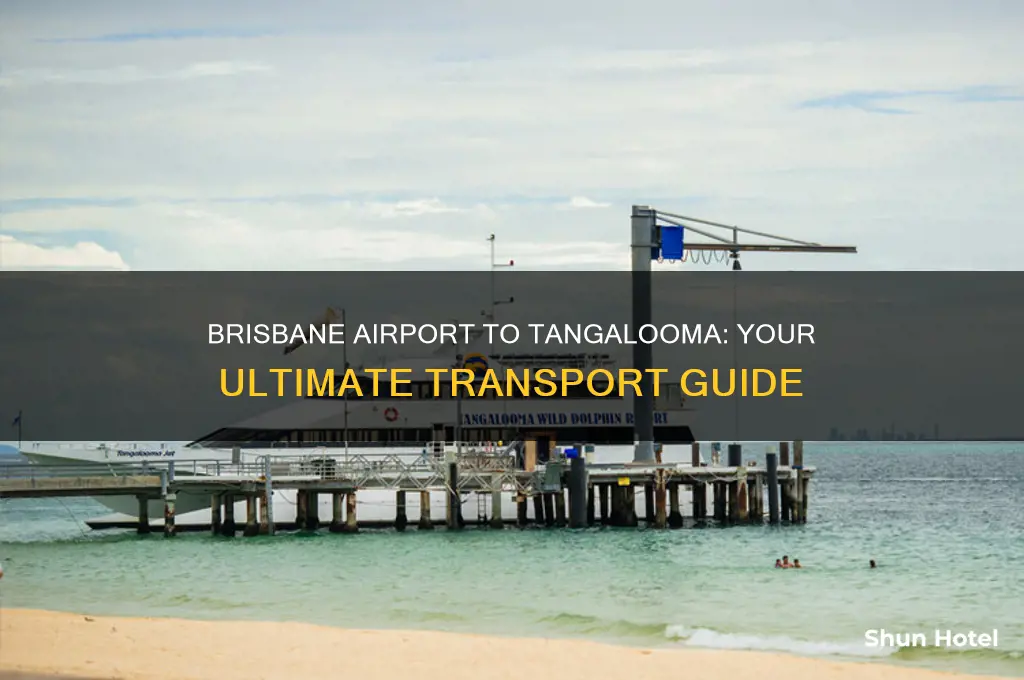 how to get to tangalooma from brisbane airport