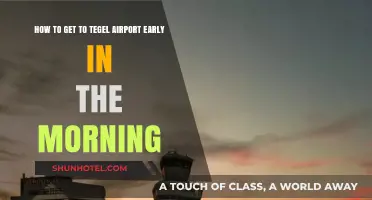 Early Morning Travel Tips: Reaching Tegel Airport Stress-Free and On-Time