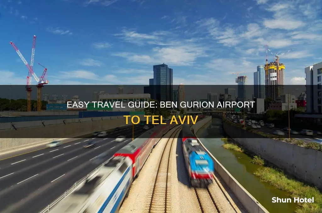 how to get to tel aviv from ben gurion airport