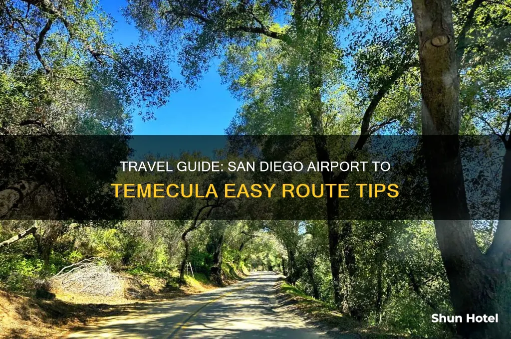 how to get to temecula from san diego airport