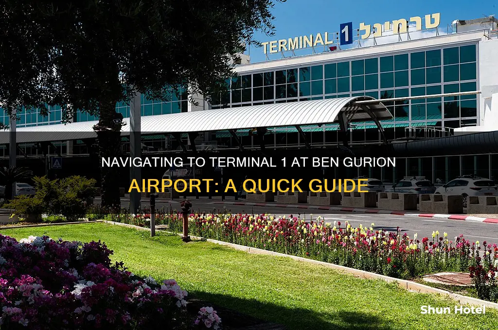 how to get to terminal 1 ben gurion airport