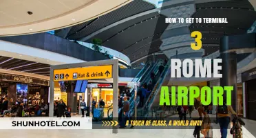 Navigating Rome Airport: Easy Guide to Reach Terminal 3