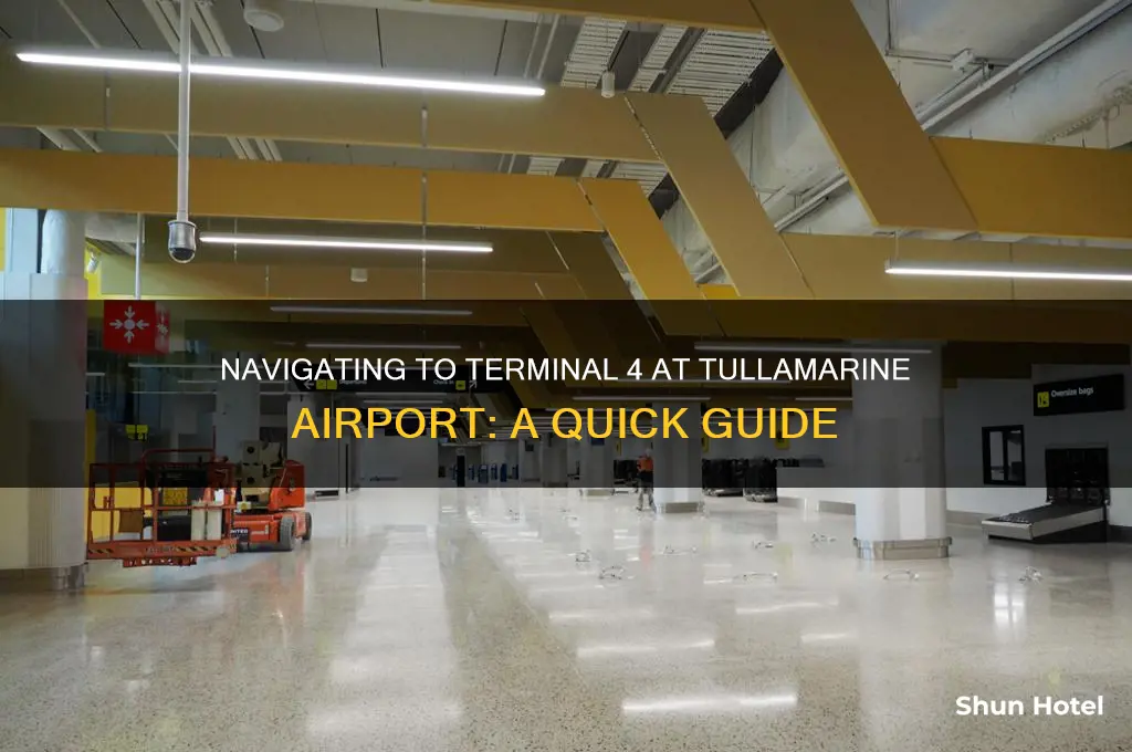 how to get to terminal 4 at tullamarine airport