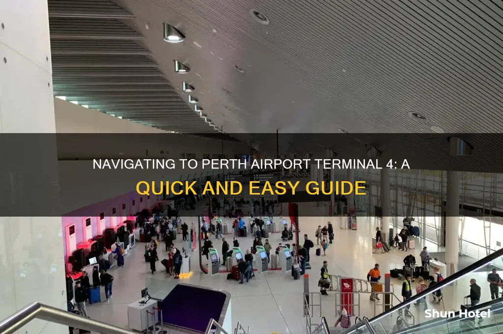 how to get to terminal 4 perth airport