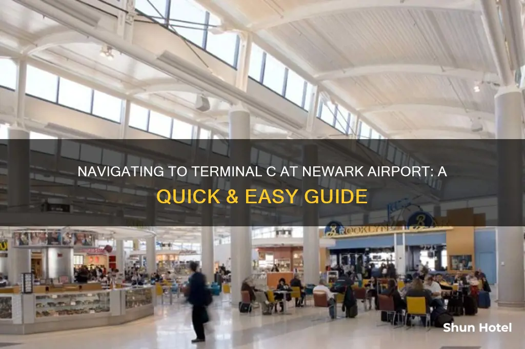 how to get to terminal c newark airport