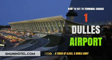 Navigating to Terminal Garage 1 at Dulles Airport: A Quick Guide