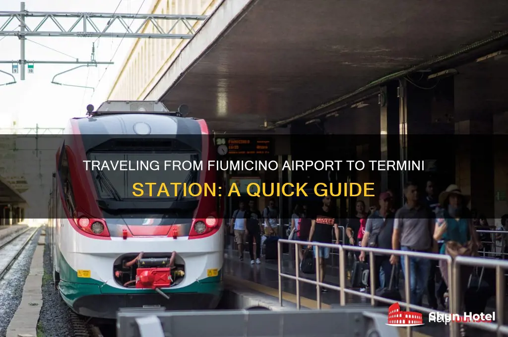 how to get to termini from fiumicino airport