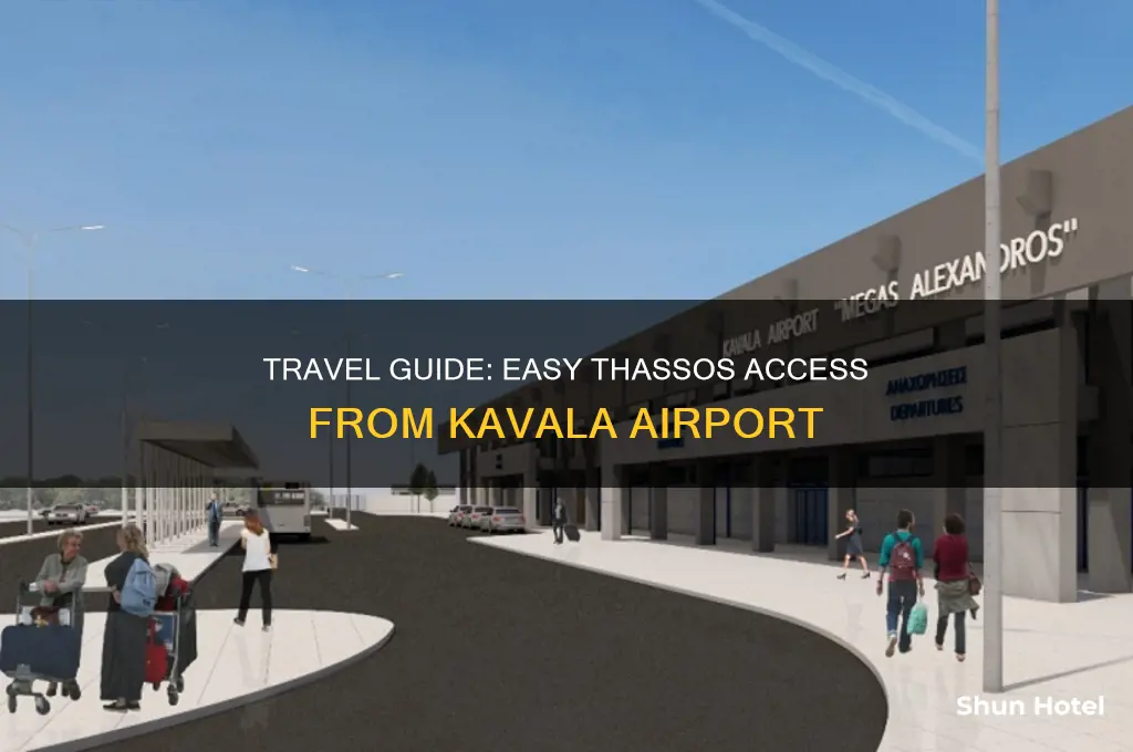 how to get to thassos from kavala airport