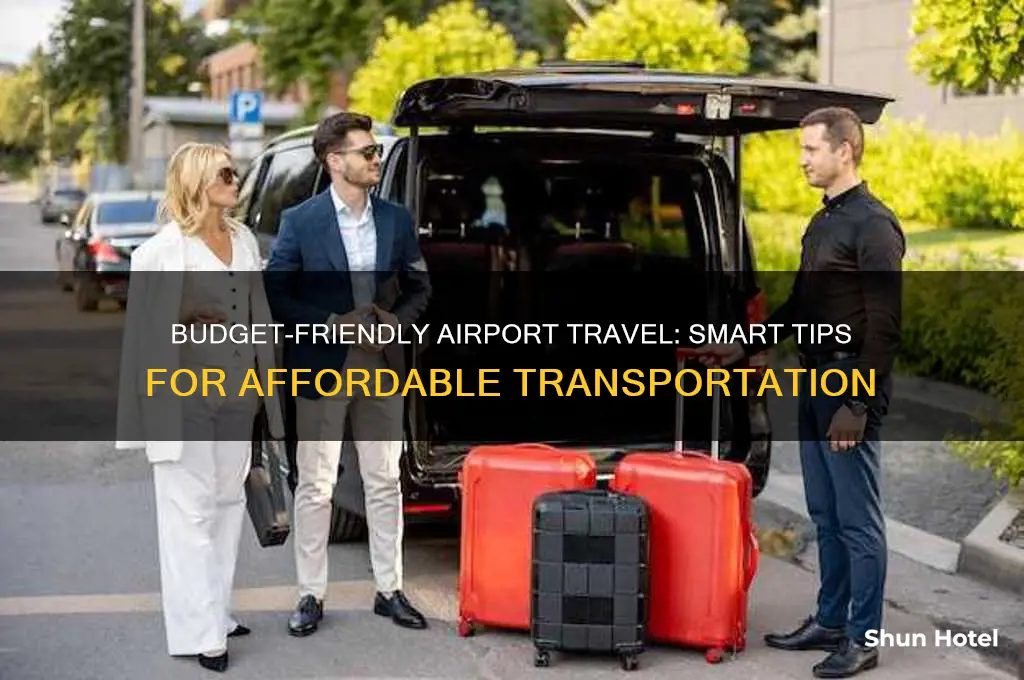 how to get to the airport cheap