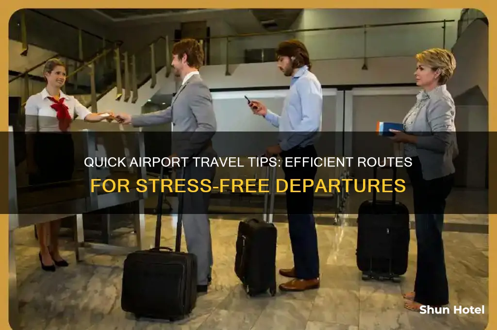 how to get to the airport fast