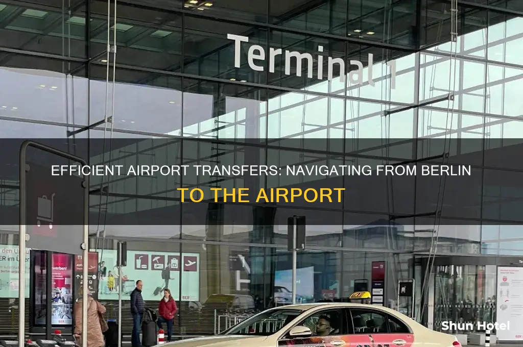 how to get to the airport from berlin