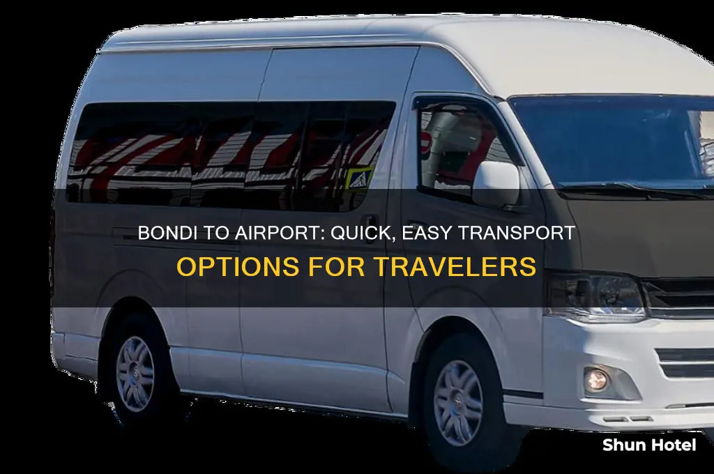 how to get to the airport from bondi