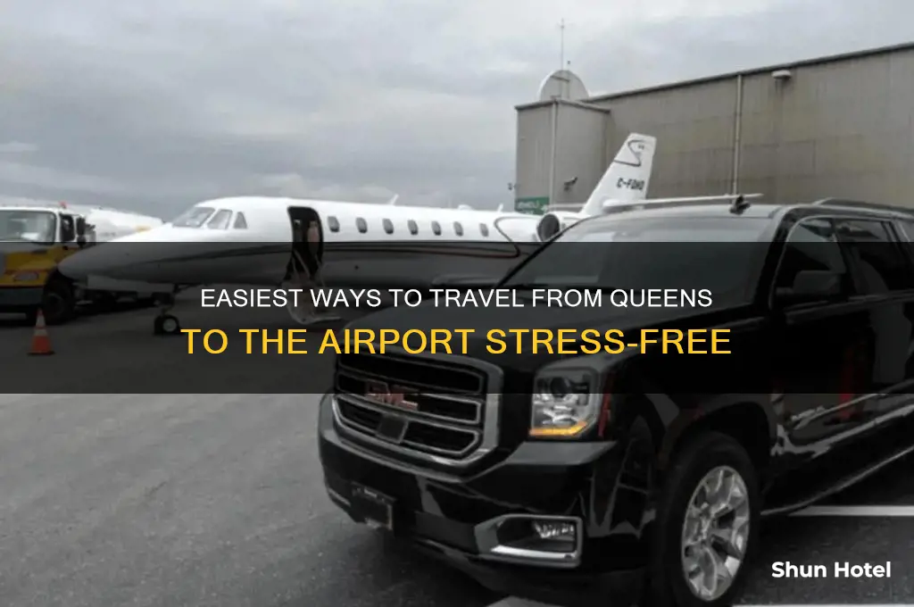 how to get to the airport from queens
