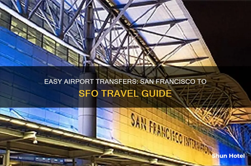 how to get to the airport from san franciso