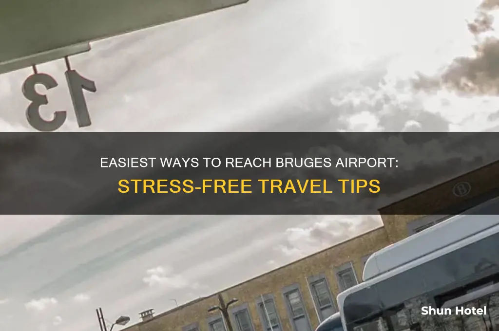 how to get to the airport in bruges