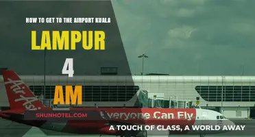 Early Morning Travel Guide: Reaching Kuala Lumpur Airport by 4 AM