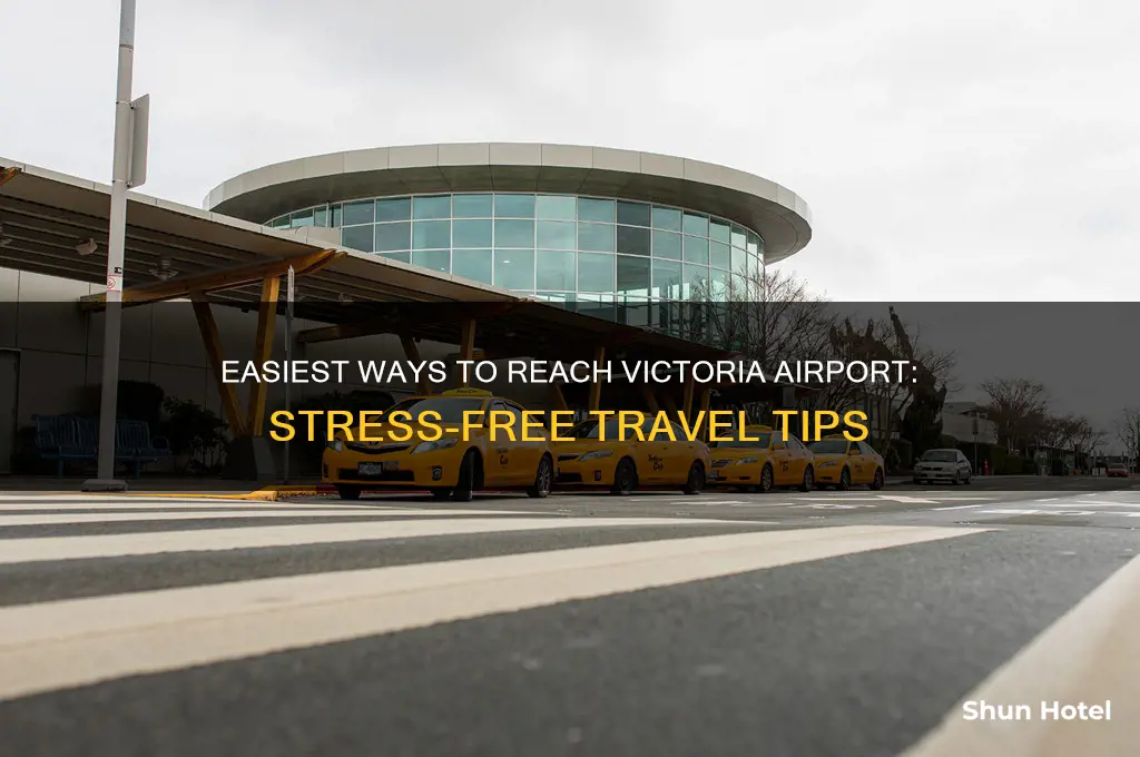 how to get to the airport victoria