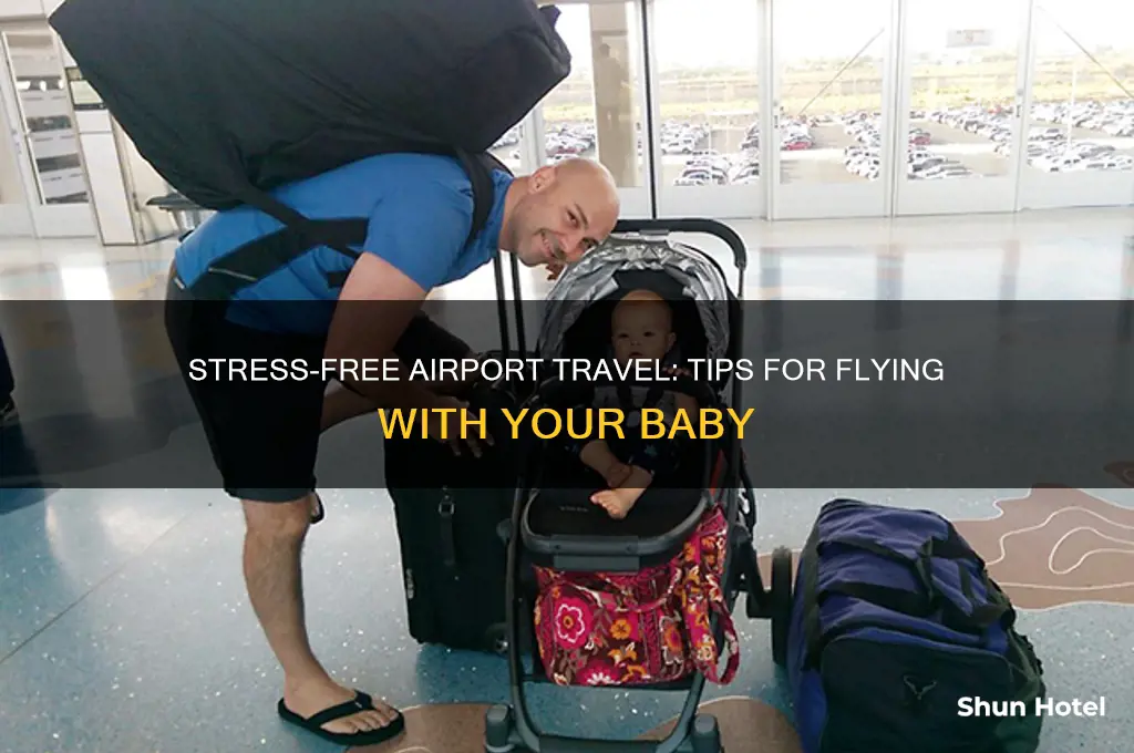 how to get to the airport with a baby