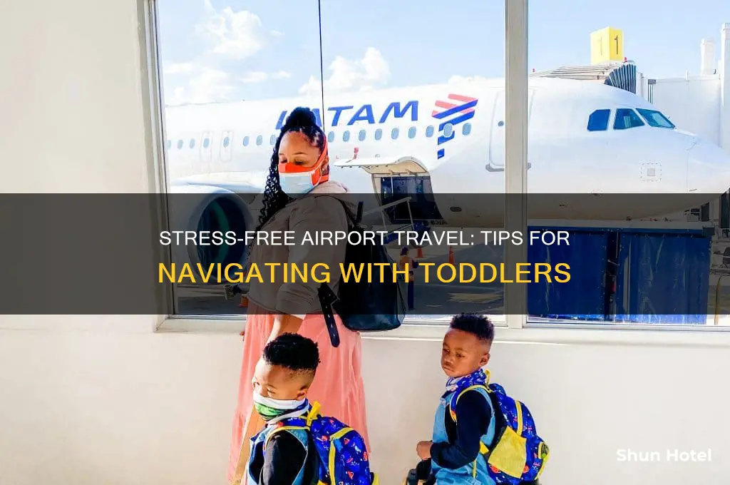 how to get to the airport with toddlers