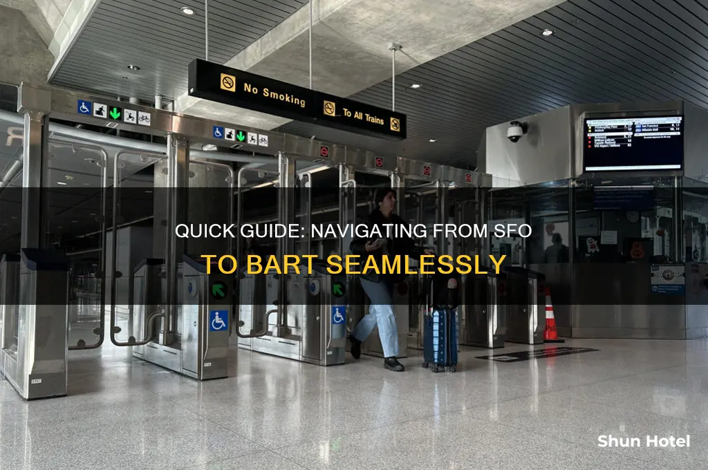 how to get to the bart from san francisco airport