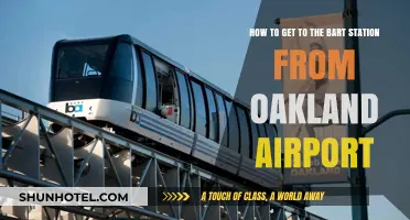 Easy Transit Guide: Oakland Airport to BART Station Route