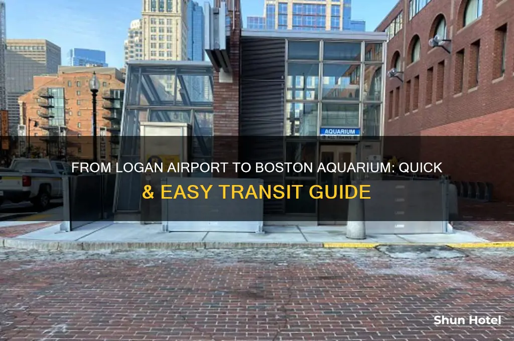 how to get to the boston aquarium from the airport