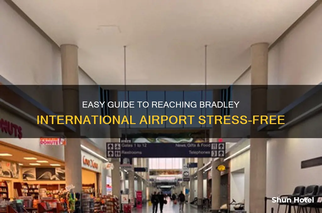 how to get to the bradley airport