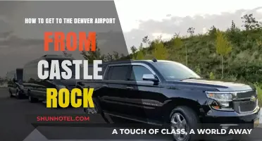 Easiest Ways to Travel from Castle Rock to Denver Airport