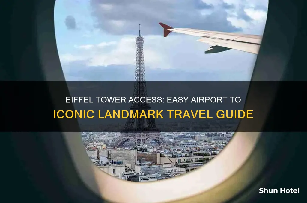 how to get to the eiffel tower from the airport