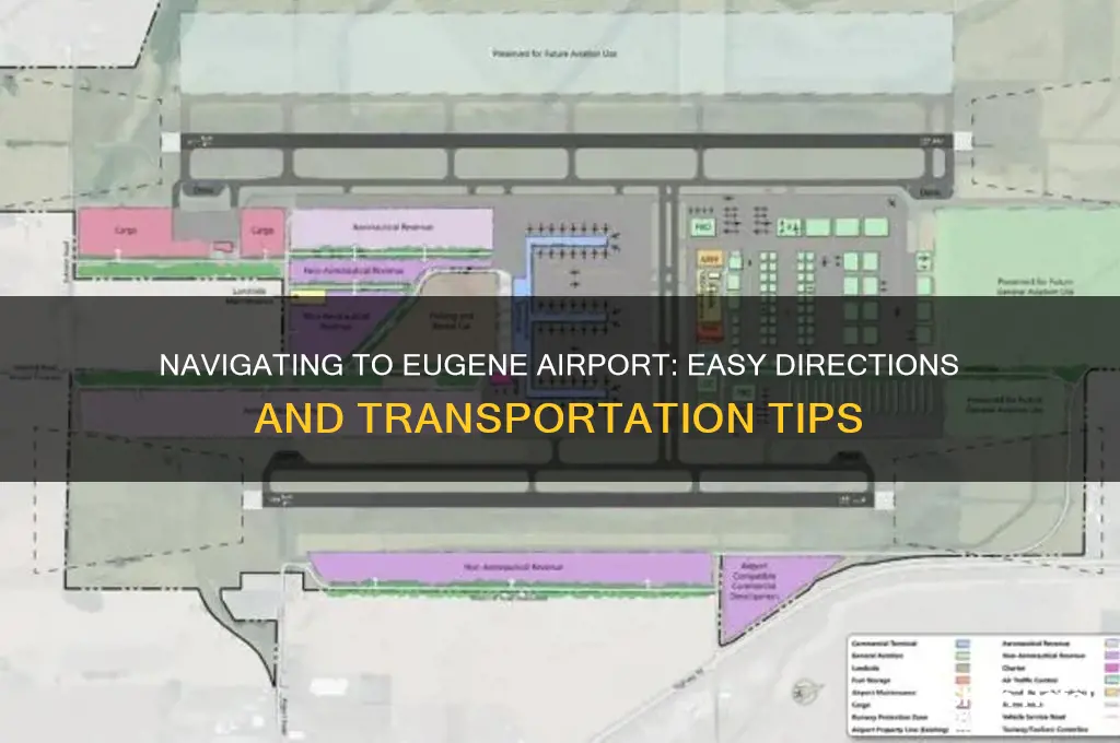 how to get to the eugene airport