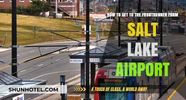 Quick Guide: Frontrunner Access from Salt Lake Airport