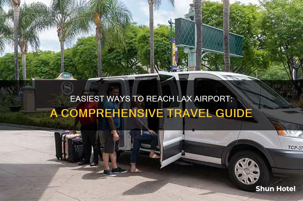 how to get to the lax airport
