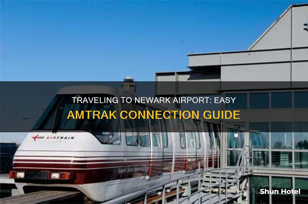 how to get to the newark airport from amtrak