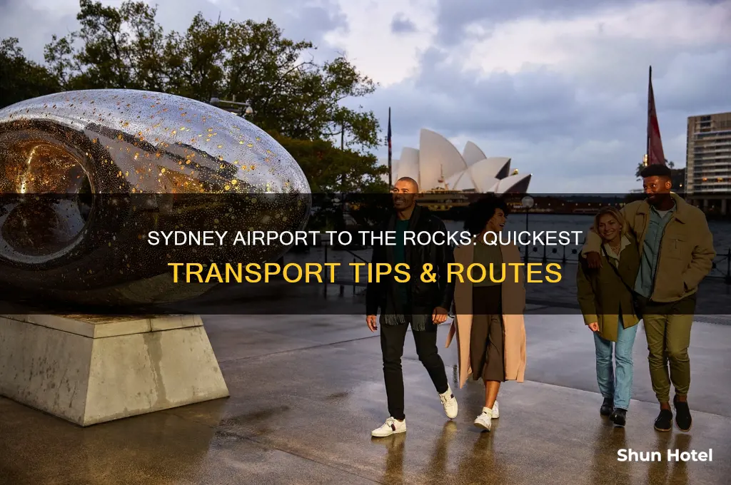 how to get to the rocks from sydney airport