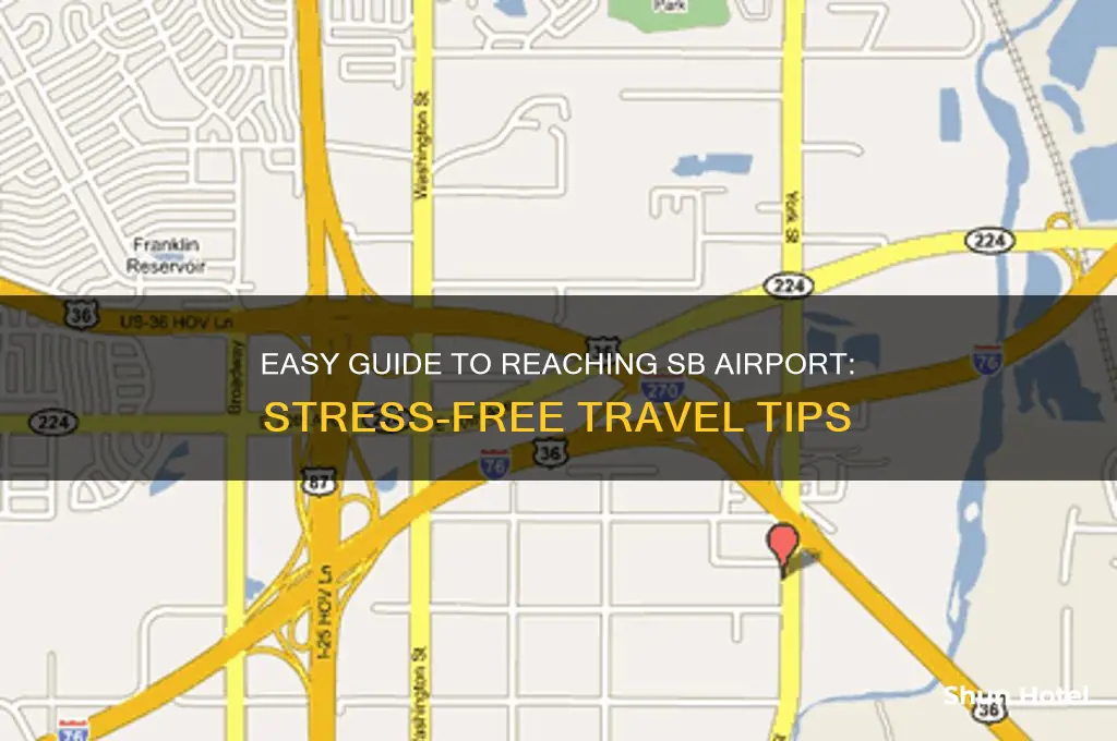 how to get to the sb airport