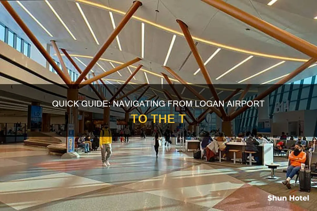 how to get to the t from logan airport