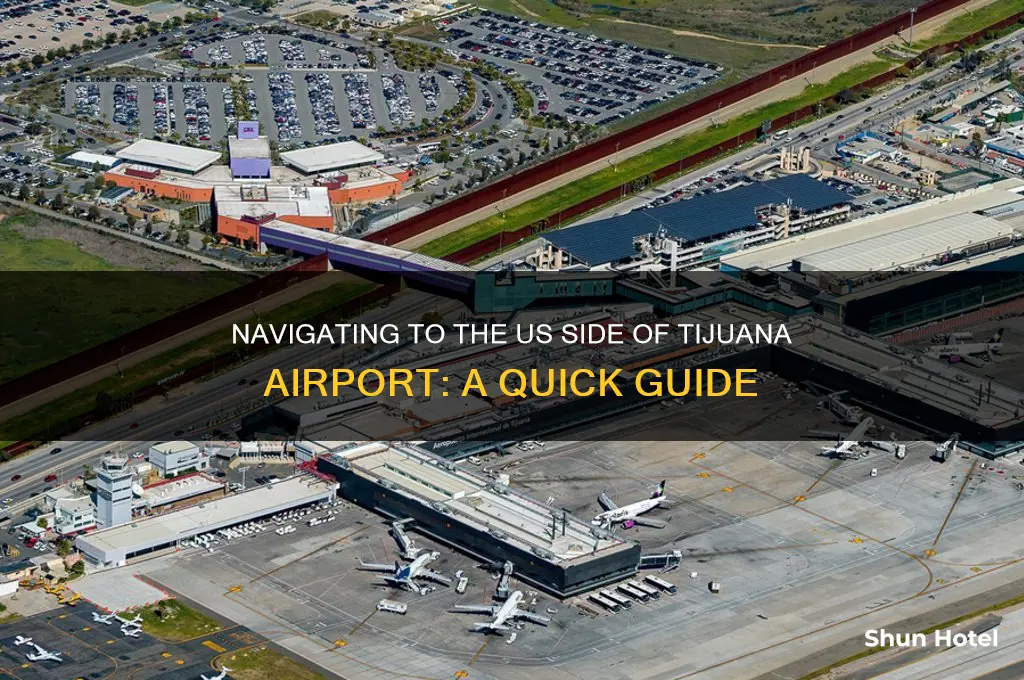how to get to the us side of tijauna airport