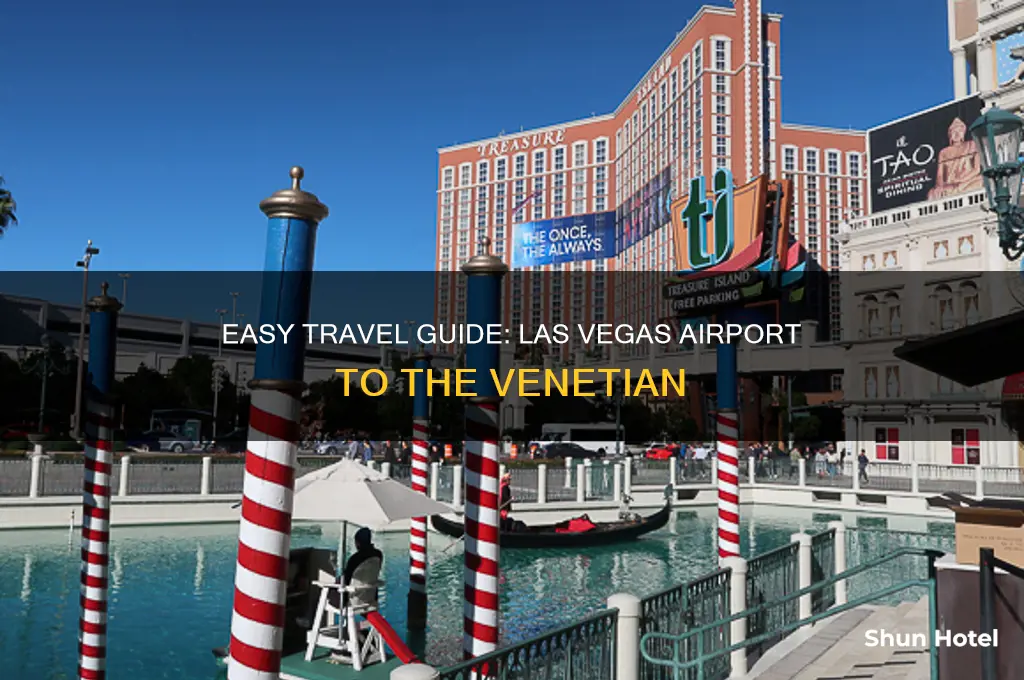 how to get to the venetian from las vegus airport